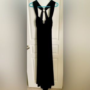 Betsy & Adam beautiful velvet formal occasion (barely worn) dress.